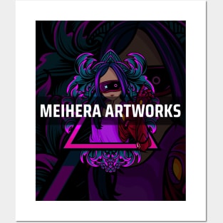 meihera artwork logo Posters and Art